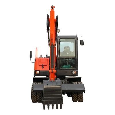 8500kg Wheels Excavator with Grab for Sale with CE ISO TUV