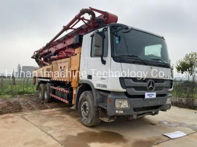 High Quality Tuck-Mounted Concrete Pump Machine Used Sy52m Pump Truck for Sale
