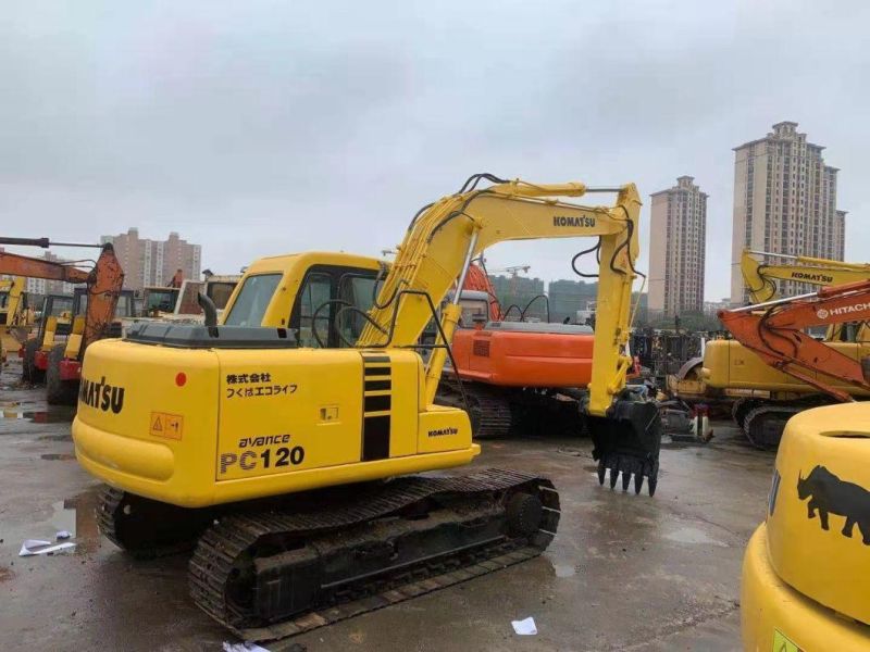 12 Ton Crawler Track Japan Excavators PC120-6 Used PC200-7 PC210-7 PC200-6 PC220-8 Excavadora Usada Excavatrice Pelle Producto Used Mini Excavator Sale Price