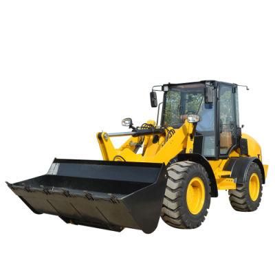 Hydraulic Compact Hr580 Wheel Mini Loader with Good Service