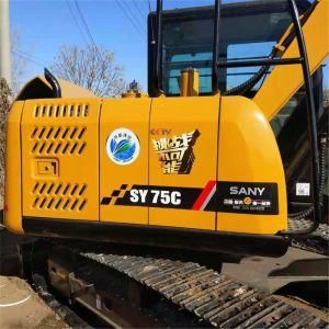 Used Chinese Brand Sany Sy75c-9 Excavator Is on Hot Sale Sy215