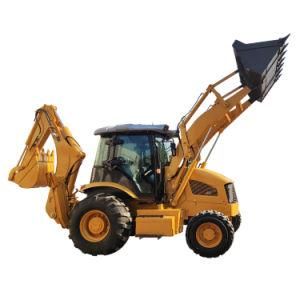 Mini Backhoe Loader Rl-388t 2.5ton New Backhoe Loader and Wheel Excavator