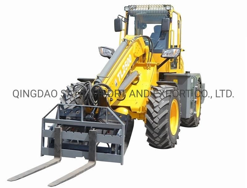 2.5ton Small Telescopic Arm Wheel Loader