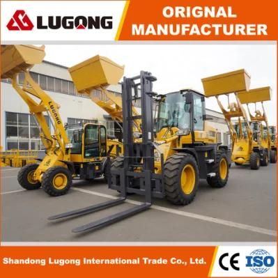 Machinery Moving Forklift Lugong Mini Wheel Loaders