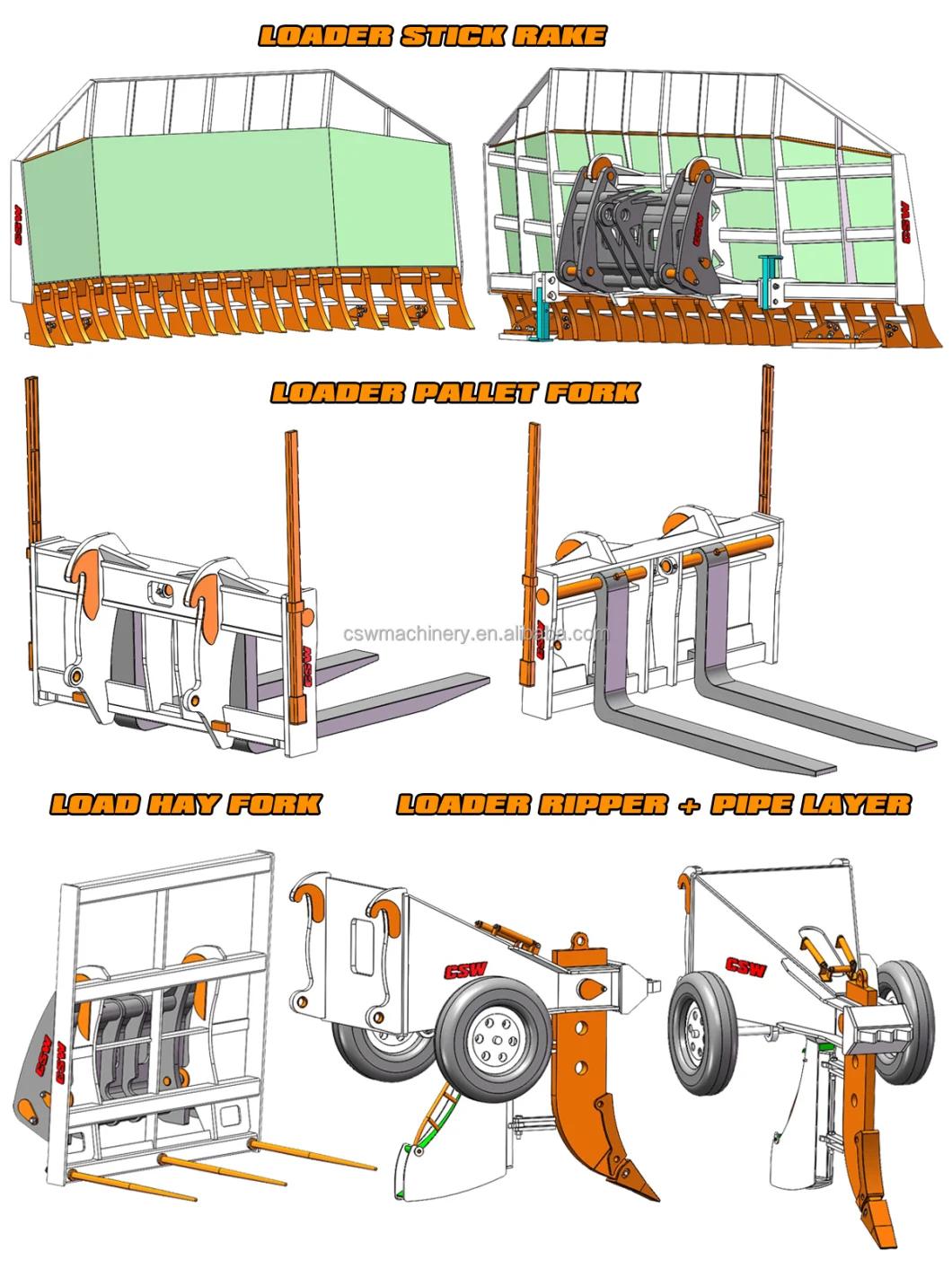 Gripper for Construction Machinery PC400 Ripper Grab Bucket