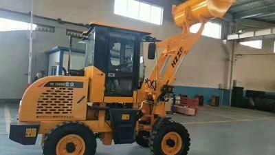 Qdhz New Size 0.8ton Agricultural Machinery Construction Mini Articulated Wheel Loader for Sale