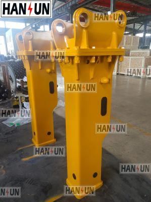 Hansun New Design Kubota Diesel Engine CE 1200kg 1.2 Ton Mini Excavator Concrete Breaker