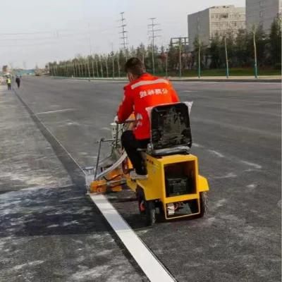 Hand-Guided Thermoplastic Road Marking Machine with Electric Roll Booster