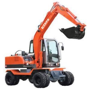 0.8ton Used for Garden Household Home Small Farm with CE Micro Excavator Compact Bagger Hydraulic Crawler Mini Digger