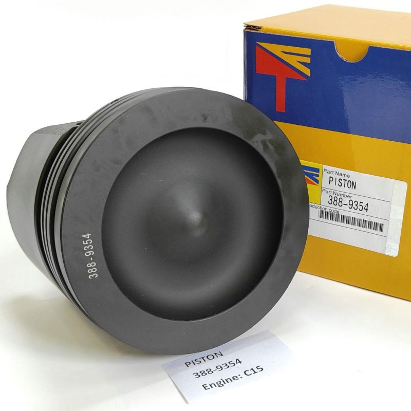 High-Performance Diesel Engine Engineering Machinery Parts Piston 388-9354 for Wheel Loaders Parts 980h Excavator Parts E374D Engine Parts C15