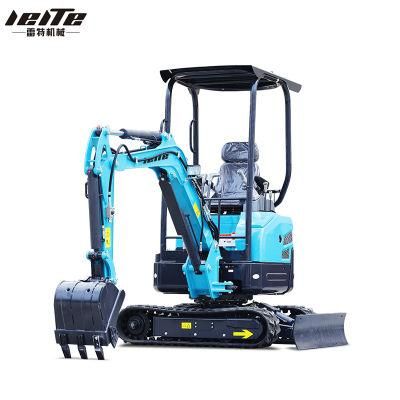 Excavator Machine Mini Excavator Construction Machinery Import Smallest Excavator 2 Ton with Cabin Free Shipping