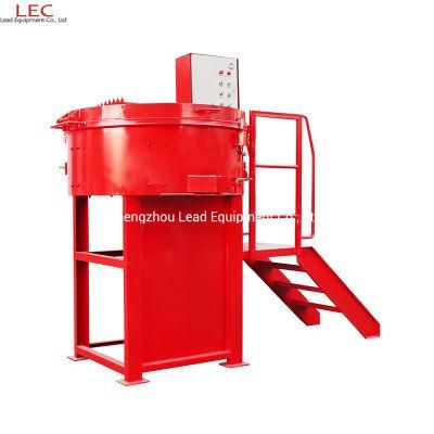 China Supplier 800L Refractory Pan Mixer for Sale