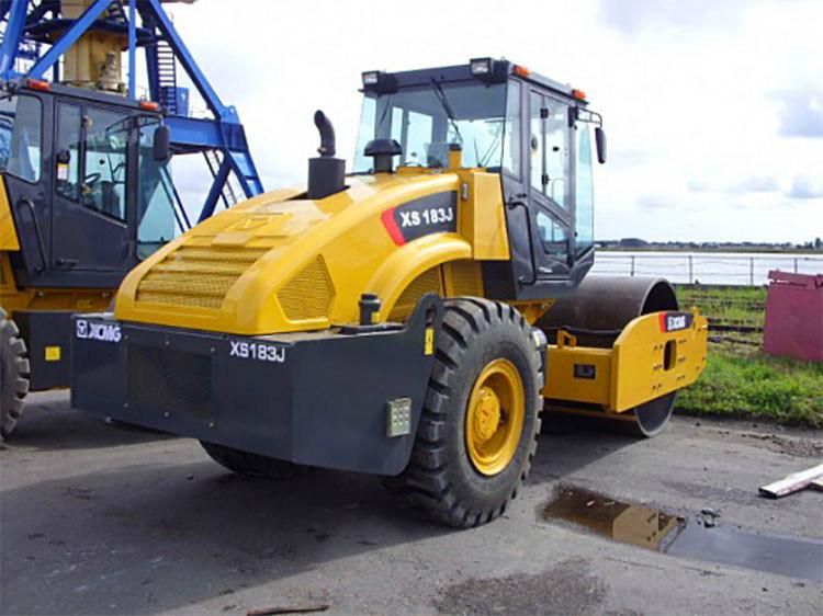 XCMG Official Single Drum Roller Compactor 18 Ton Road Roller Xs183j
