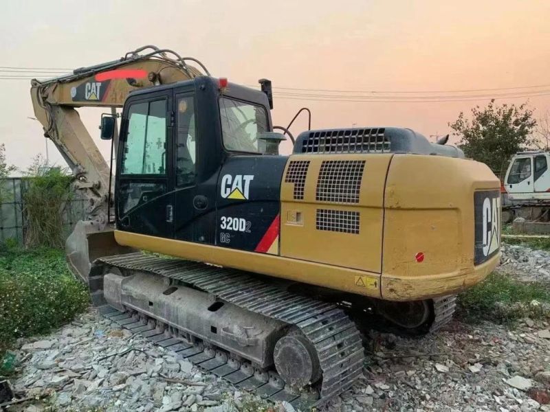 20 Ton Cat 320d2gc Second Hand Used Hydraulic Crawler Hitachi Cat Excavator Good Excavators Excavadora Usada Excavatrice Pelle Construction Machinery Equipment