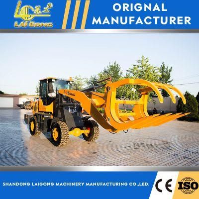 Lgcm Laigong Wheel Loader Rated 1.5ton with Grabber and CE