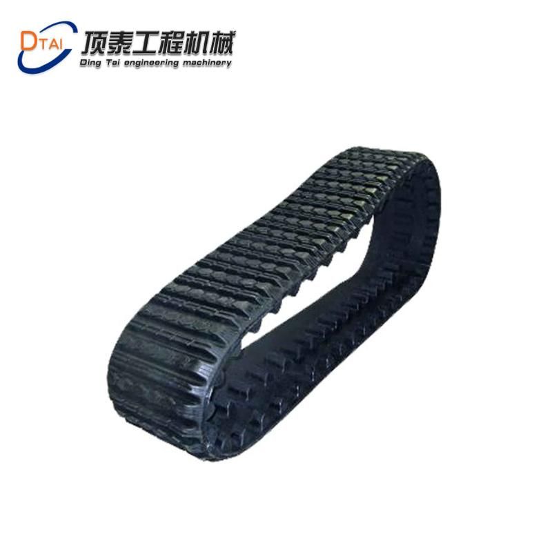 320X54X72 Track Excavator Undercarriage Parts Rubber Track Undercarriage Mini Crawler Undercarriage