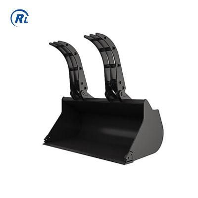 Ruilan High Quantity Excavator Grapple and Dig Bucket for Sale