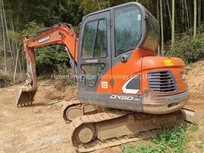 Used Mini Excavator Second Hand Excavator Dx55-9