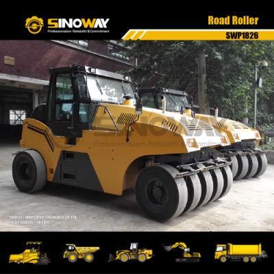 26ton Asphalt Pavement Machinery Pneumatic Rubber Tyre Road Roller for Sale