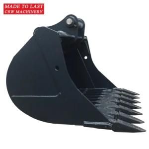 High Quality Construction Machinery Parts Nm400 38 Tons Excavator Sieve Bucket