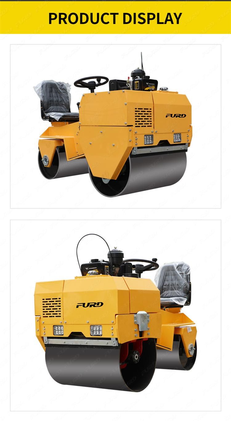 700 Kg Cheap Price Road Roller Fyl-855 Ride on Compactor