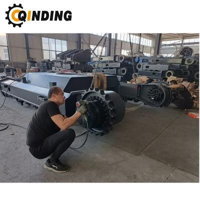 Qdst-10t 10 Ton Steel Track Undercarriage Chassis Crawler Assembly 2876mm X 669mm X 400mm