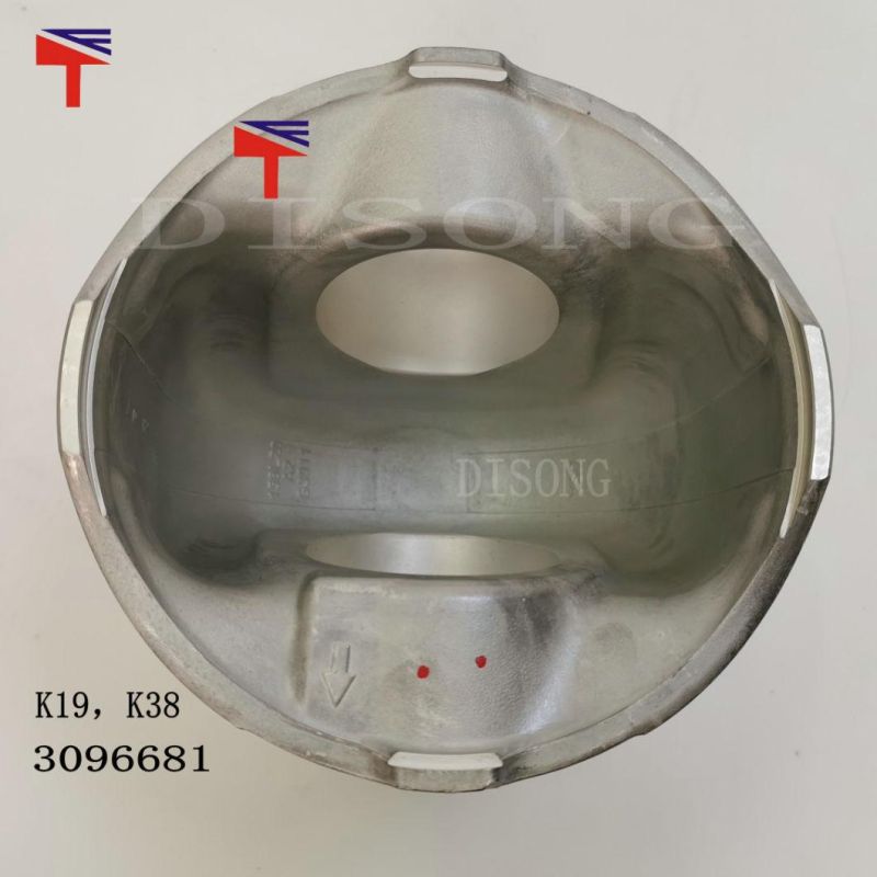 High-Performance Diesel Engine Engineering Machinery Parts Piston 3096881 for Engine Parts K19 K38 Generator Set