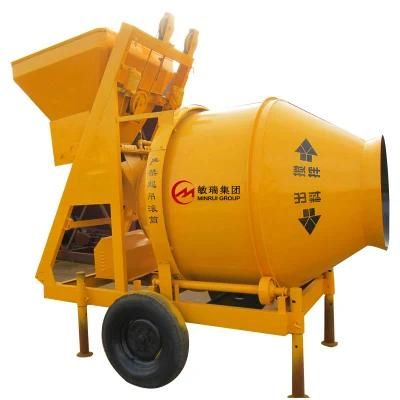 Jz 400 Horizontal Mobile 12 Yard Concrete Mixer