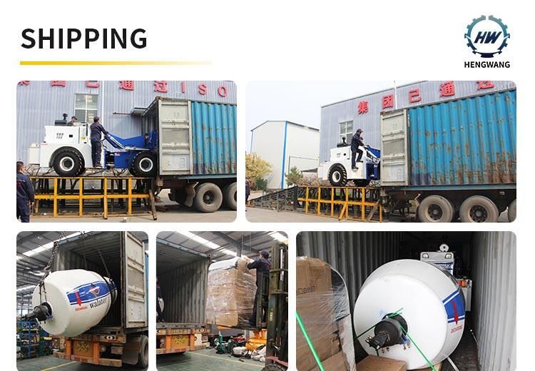 2m3 Actual Stirring Capacity Ready Mix Rated Power 76kw Concrete Mixer Truck Price