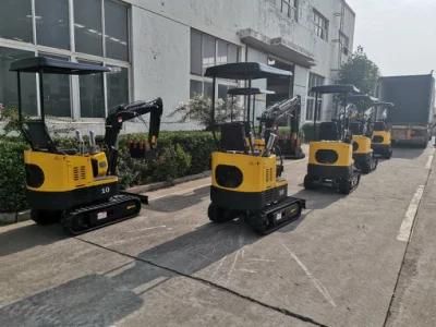 Hixen Hx12 Model Mini Excavator with Nice Appearance High Performance Hot Sale in 2022