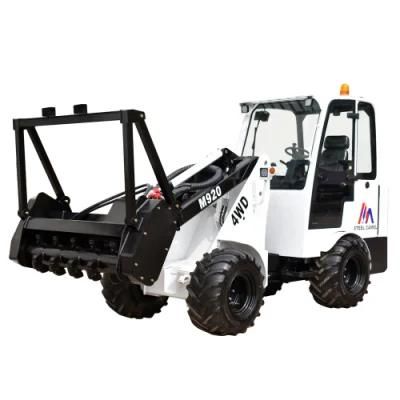 OEM for Canmax 1ton 1.5 Ton 2ton Mini Telescopic Boom Wheel Loader Price