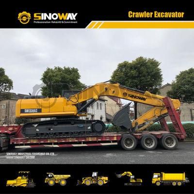 Durable Rock Bucket Excavator 23 Ton Excavating-Machines