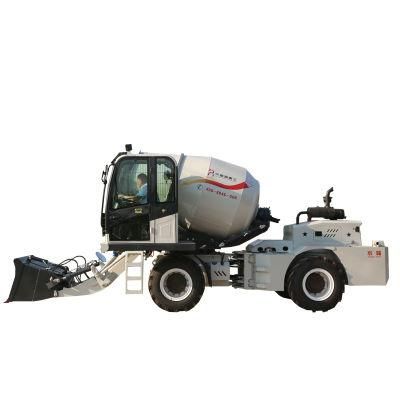 2.8m3 Self Feeding Concrete Mixer Mini Concrete Mixer Small Concrete Mixer