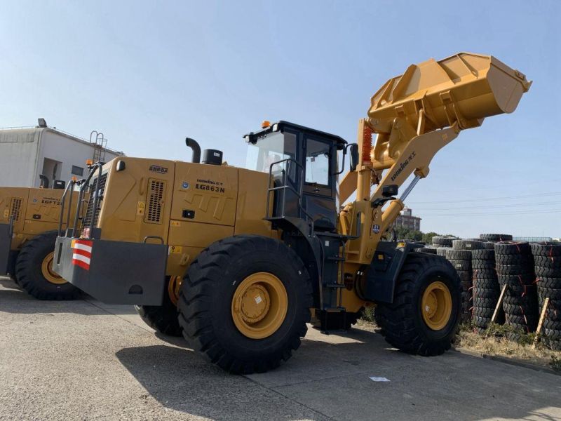 China Liugong Lonking Lovol Shantui Sem Front Wheel Loader 3ton 5ton Zl50g Zl50gn Lw300kn Lw330fn Lw500fn Lw500kn Lw550 Syl956h Tyre Wheel Loader LG863n