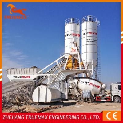 Italian Control System Mobile Cement Mixing Plant with Sicoma Mixer