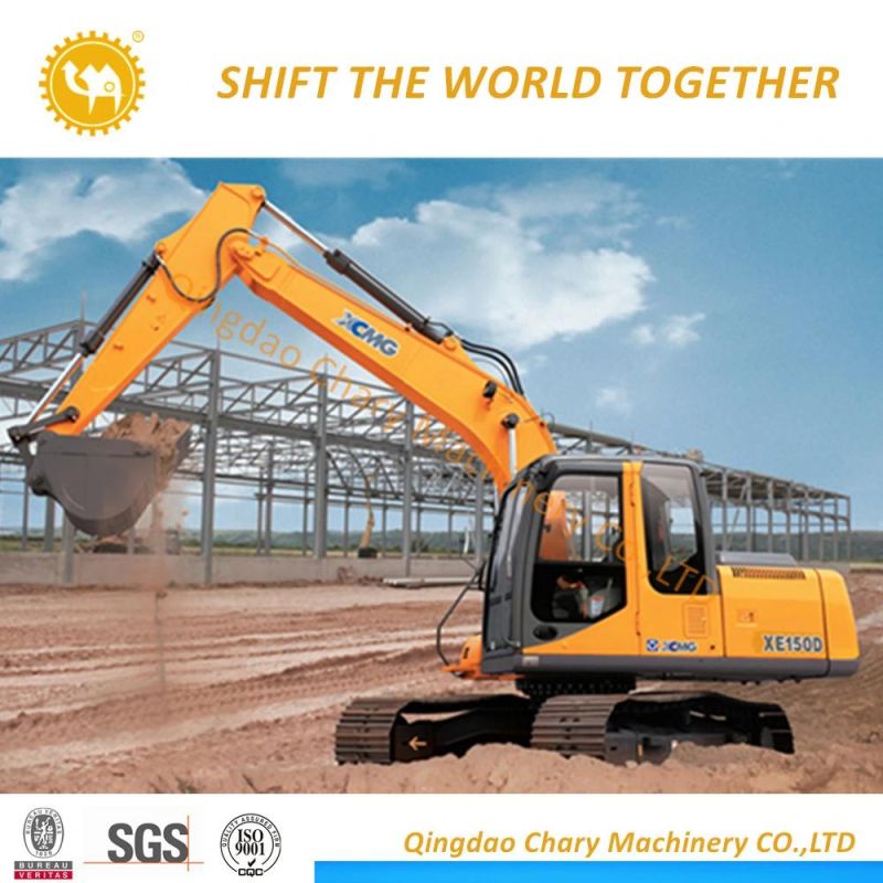 Xe150W 15ton Mobile Cheap Excavator