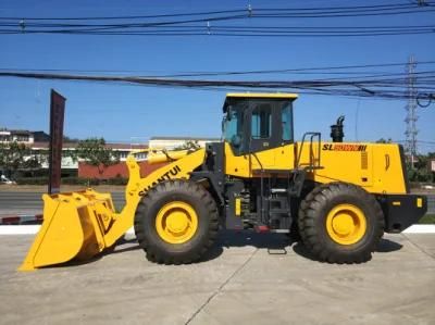 Popular 5ton Load Capacity Small Wheeled Loaders SL50wn with Factory on Sale