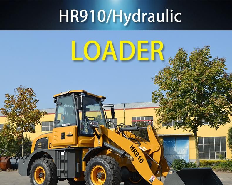 Hydraulic Wheel Front End Bucket Articulated Loader