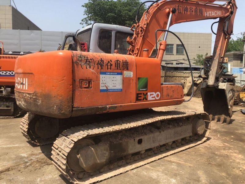 12t Medium Size Hitachi Ex120-5 Crawler Excavator Ex120
