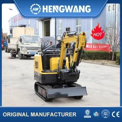 Hydraulic 1.5 Ton Crawler Mini Excavator with Thumb