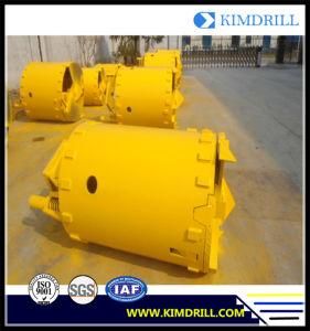 Drilling Machine Clay Drill Bucket with Short Tip Cutter