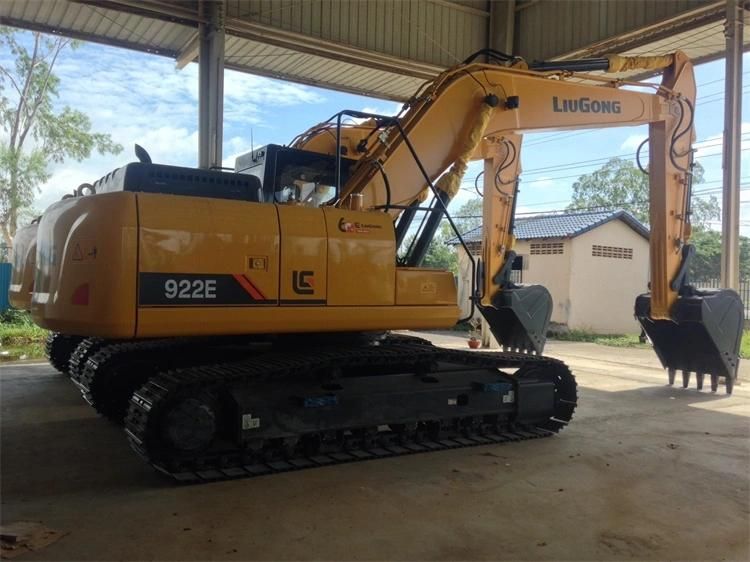 Construction Machinery New Digger Liugong Clg922e 21 Ton Hydraulic Crawler Excavator with Hammer