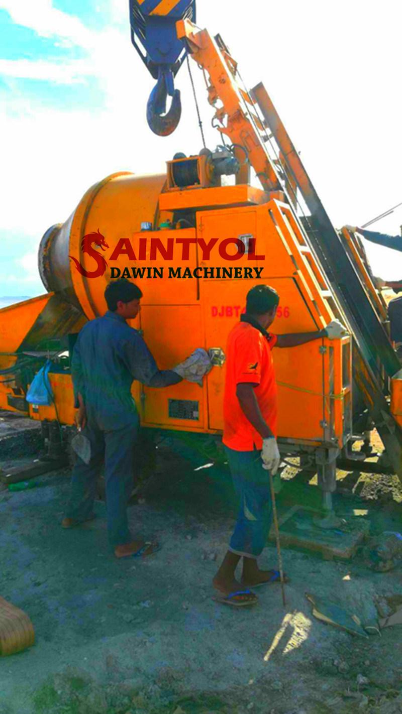Concrete Pump Ready Mixed Concrete Concrete Mixer with Pump