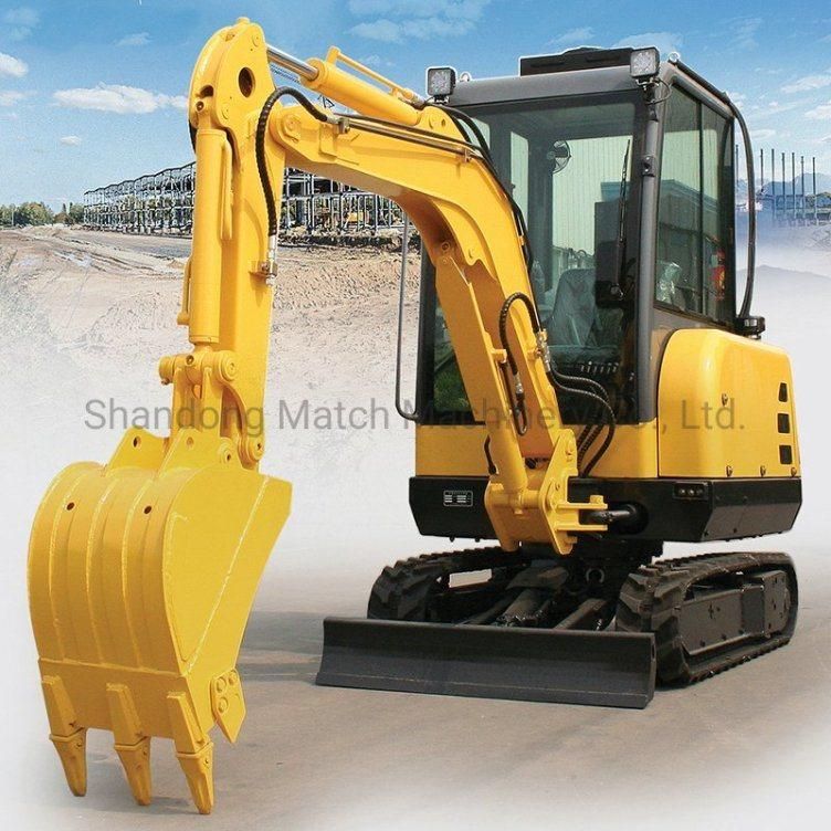 3000kg Earth-Moving Machinery 3ton Hydraulic Crawler Excavator Price