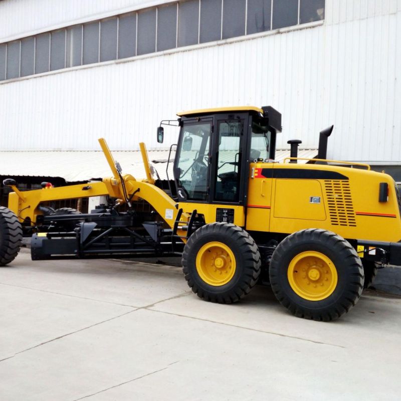 Official 220HP Hydraulic Motor Grader with Ripper and Blade Gr2153