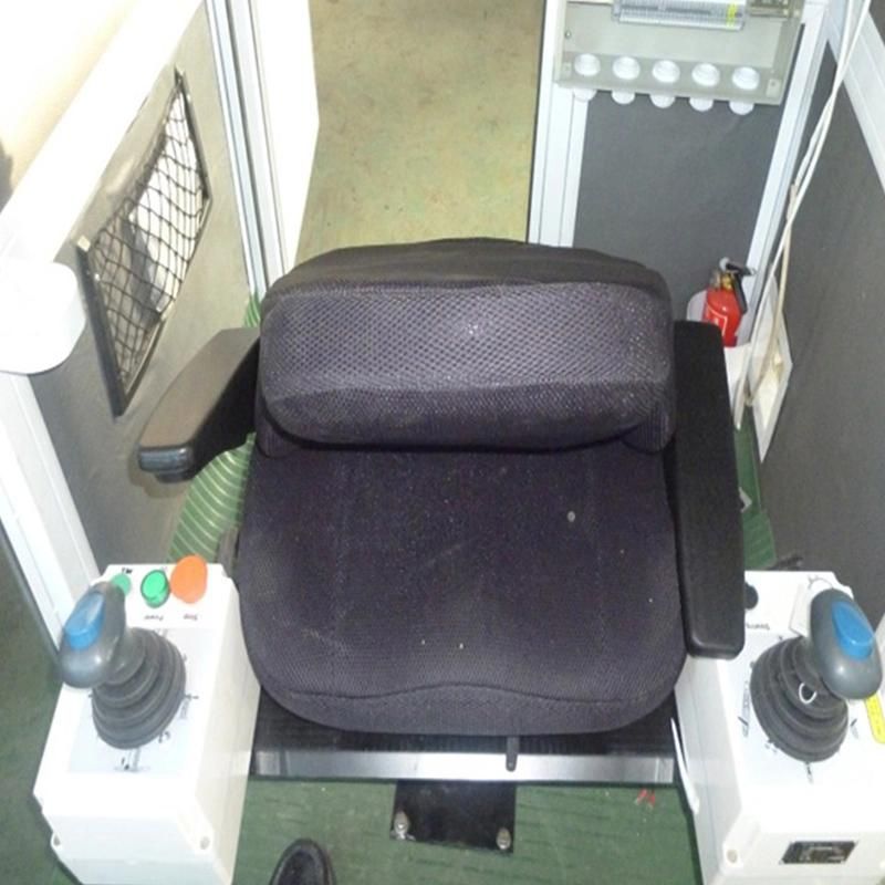 Tower Crane Operator Cabin Chair Seat with Joysticks