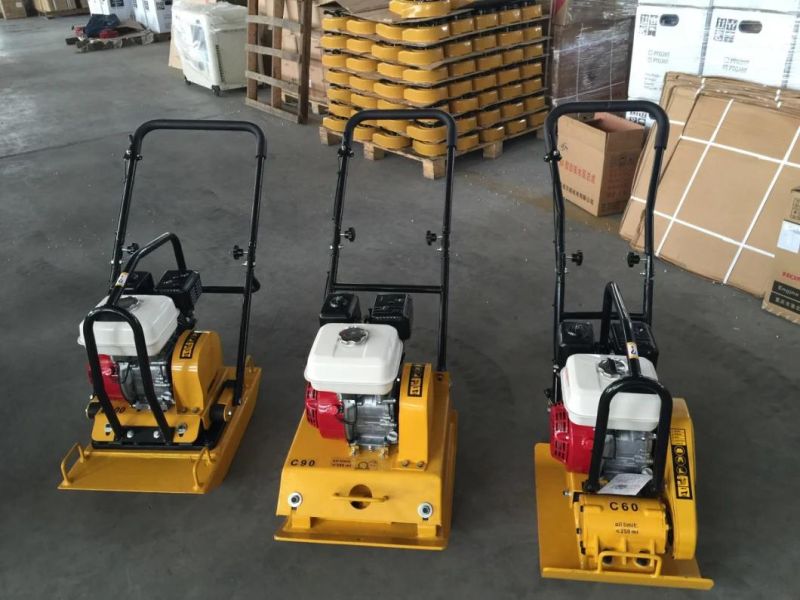 Gasoline Engine Powered Compactor for Construction Concrete Compactor C90 13kn Compactor