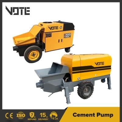China Manufacturer 10 to 40 Cbm Mini Concrete Pump for Sale