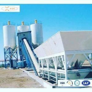 Hzs 90m/H Concrete Ready Mixed Cement Batching Plant