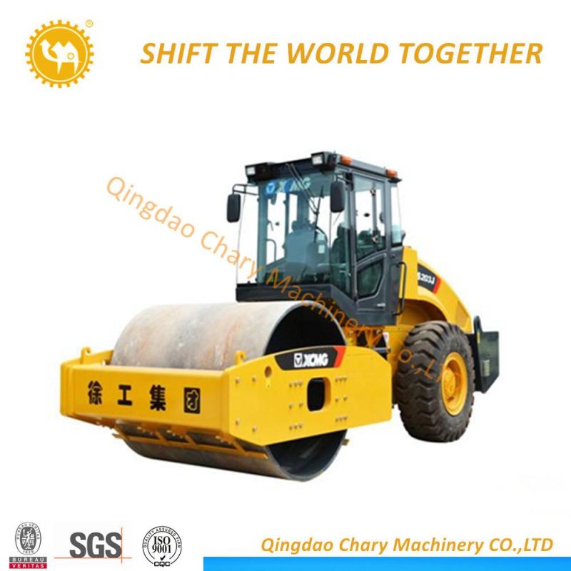 Official Xs122 12ton Single Drum Road Roller Compactor